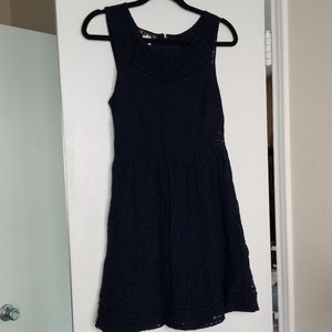 Navy Lace Dress